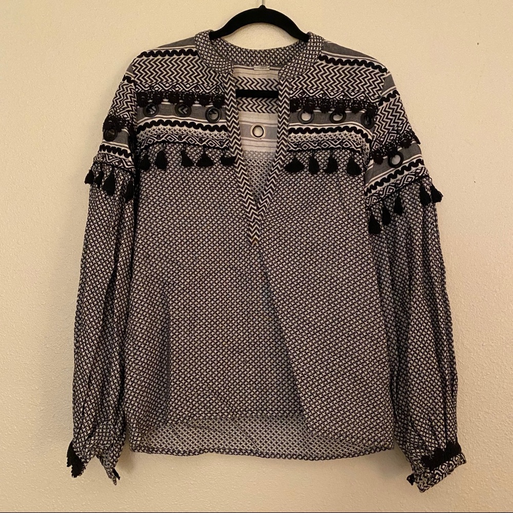 Dodo Barb Or Black White Top Size Small